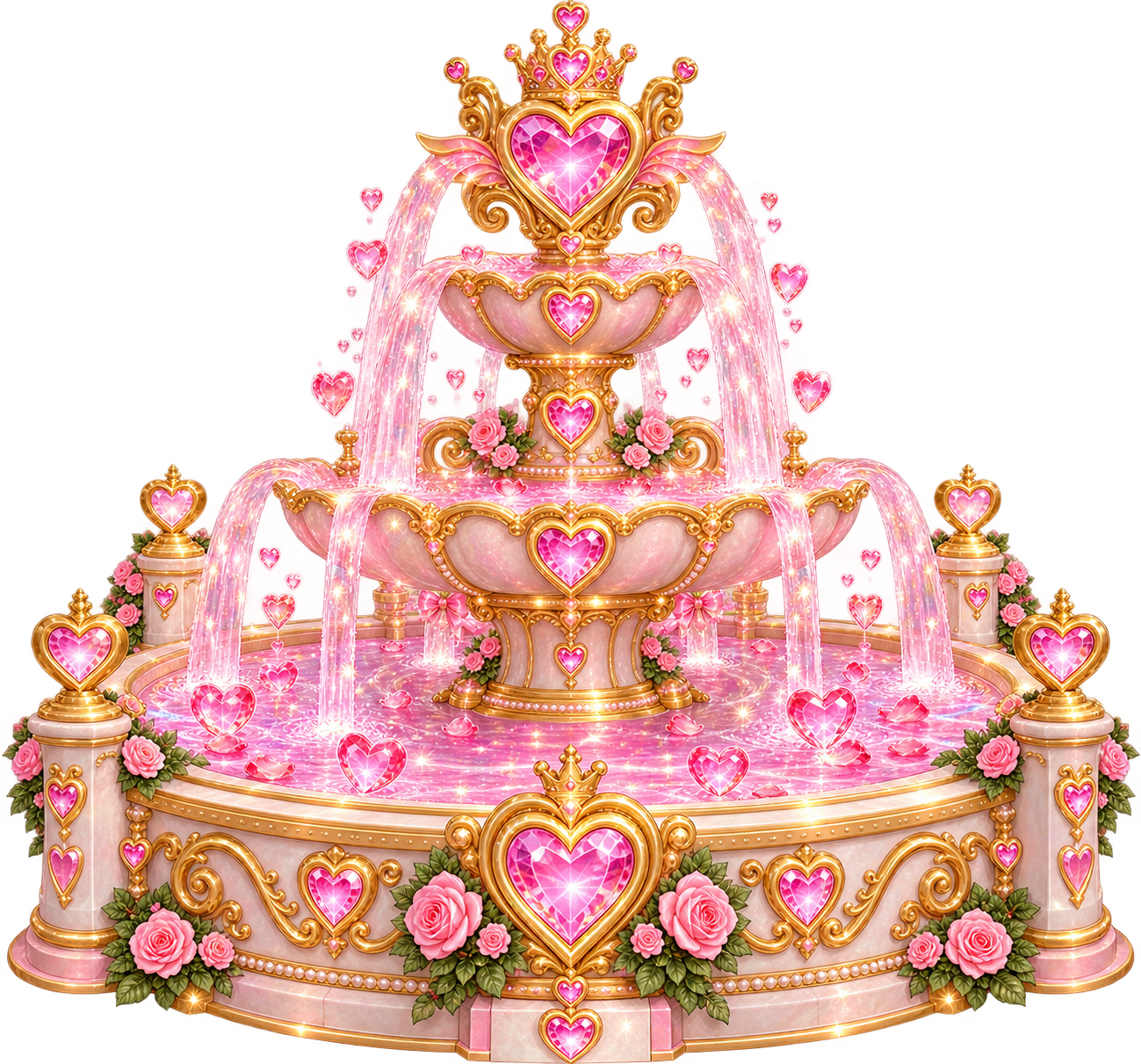 Heart fountain