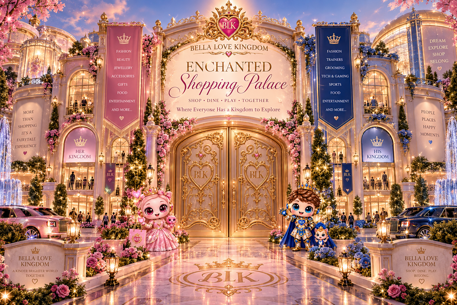 Bella Love Kingdom Enchanted Shopping Palace