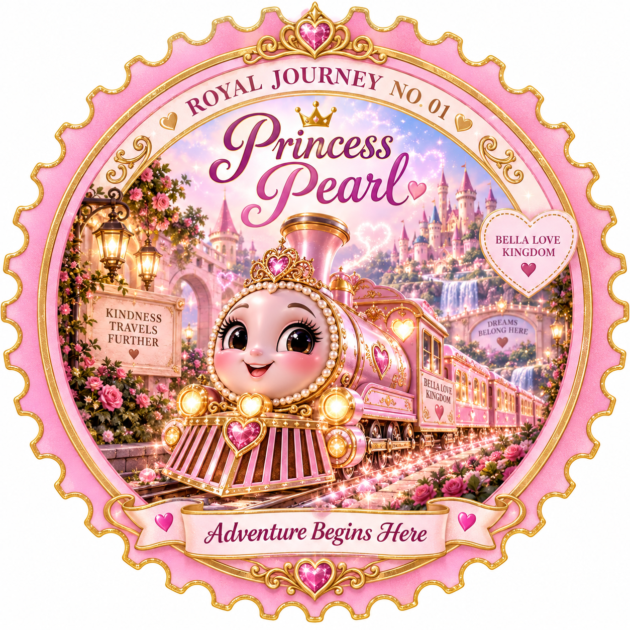 Princess Pearl stamp