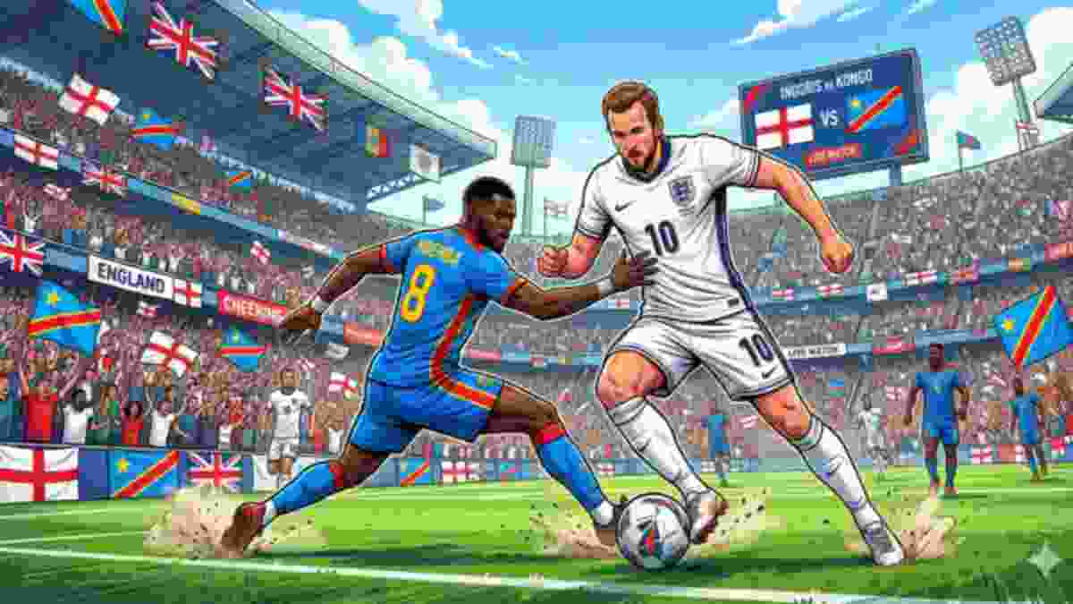 Inggris Taklukkan DR Kongo 2-1 di Babak 32 Besar Piala Dunia 2026, Comeback Dramatis Harry Kane