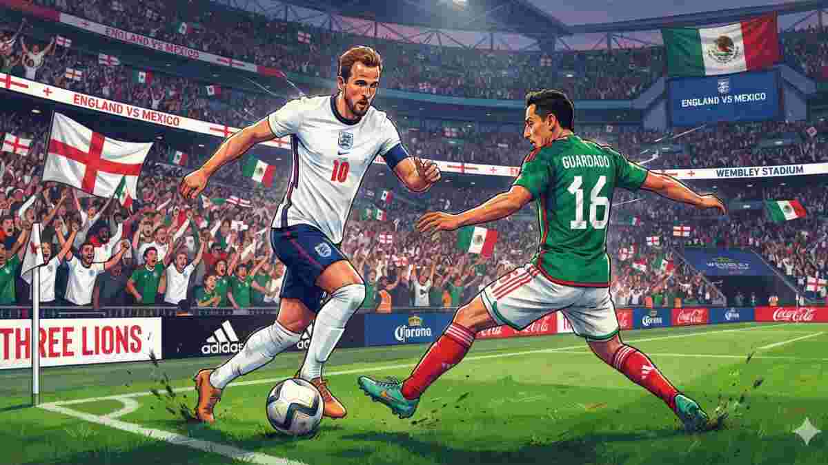 Inggris Kalahkan Meksiko 3-2 di Babak 16 Besar Piala Dunia 2026