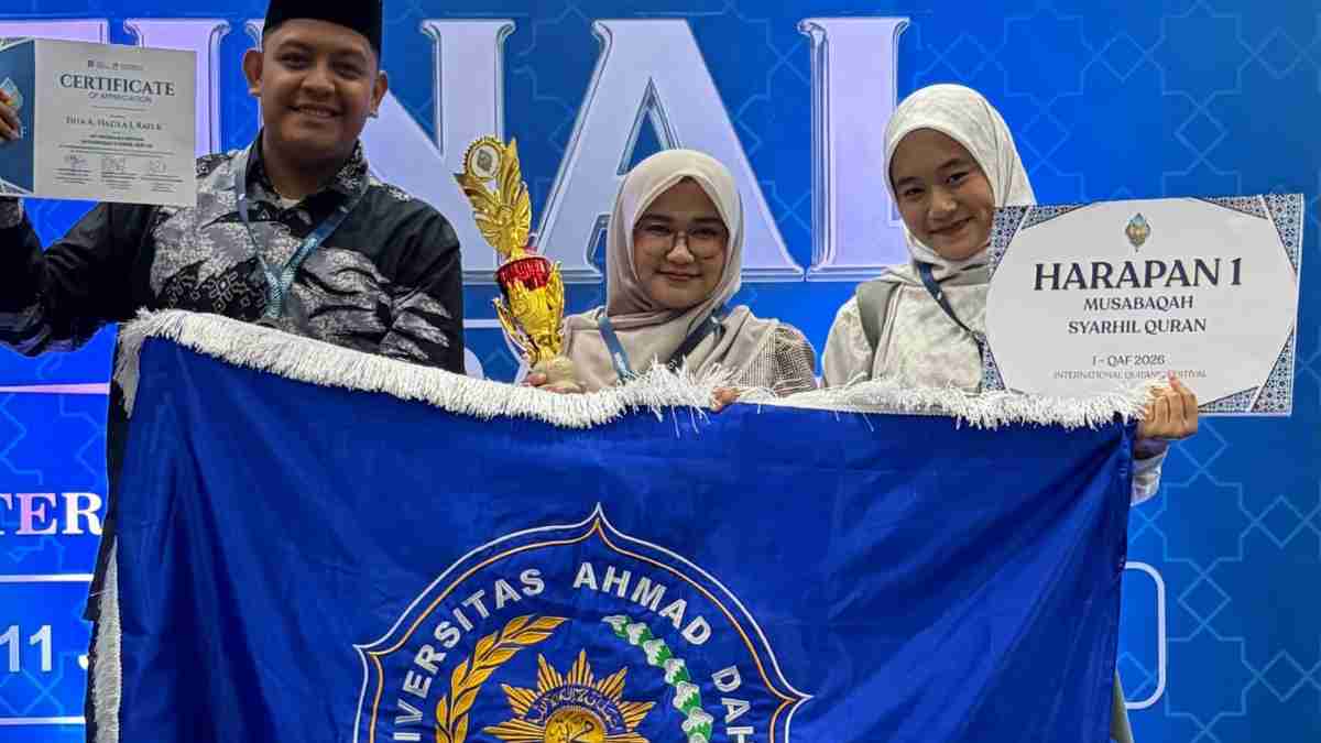 Tim MSQ UAD Aceh Raih Juara Harapan 1 di I-QAF 2026