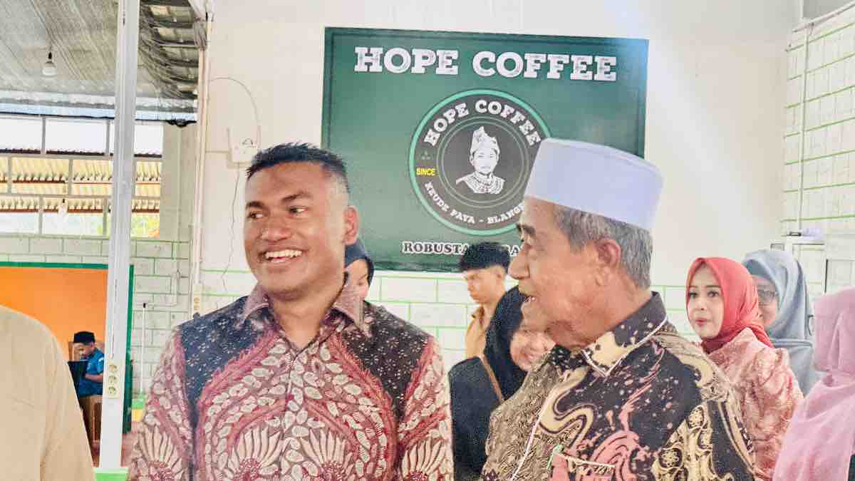 Hadiri Launching Hope Coffee, Bupati Abdya Apresiasi Pelaku Usaha Lokal Buka Lapangan Kerja Baru
