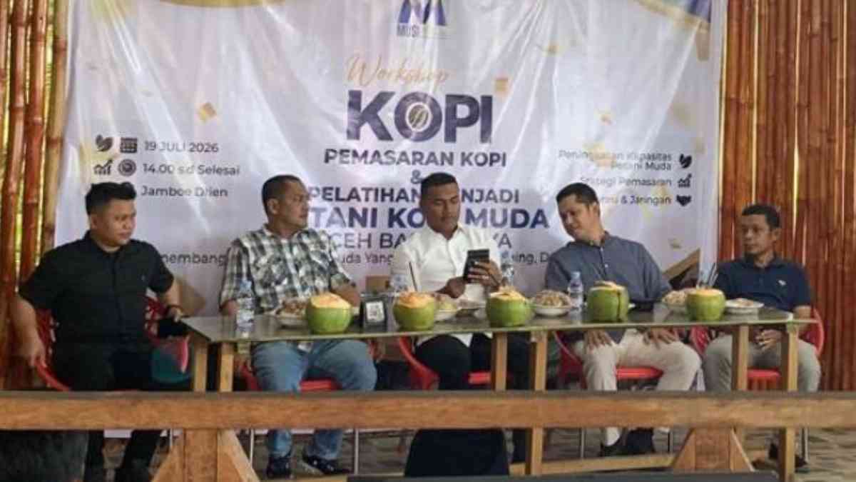 MUSI Gelar Workshop Kopi Aceh, Bupati Safaruddin: Saatnya Kopi Abdya Jadi Kekuatan Ekonomi Baru