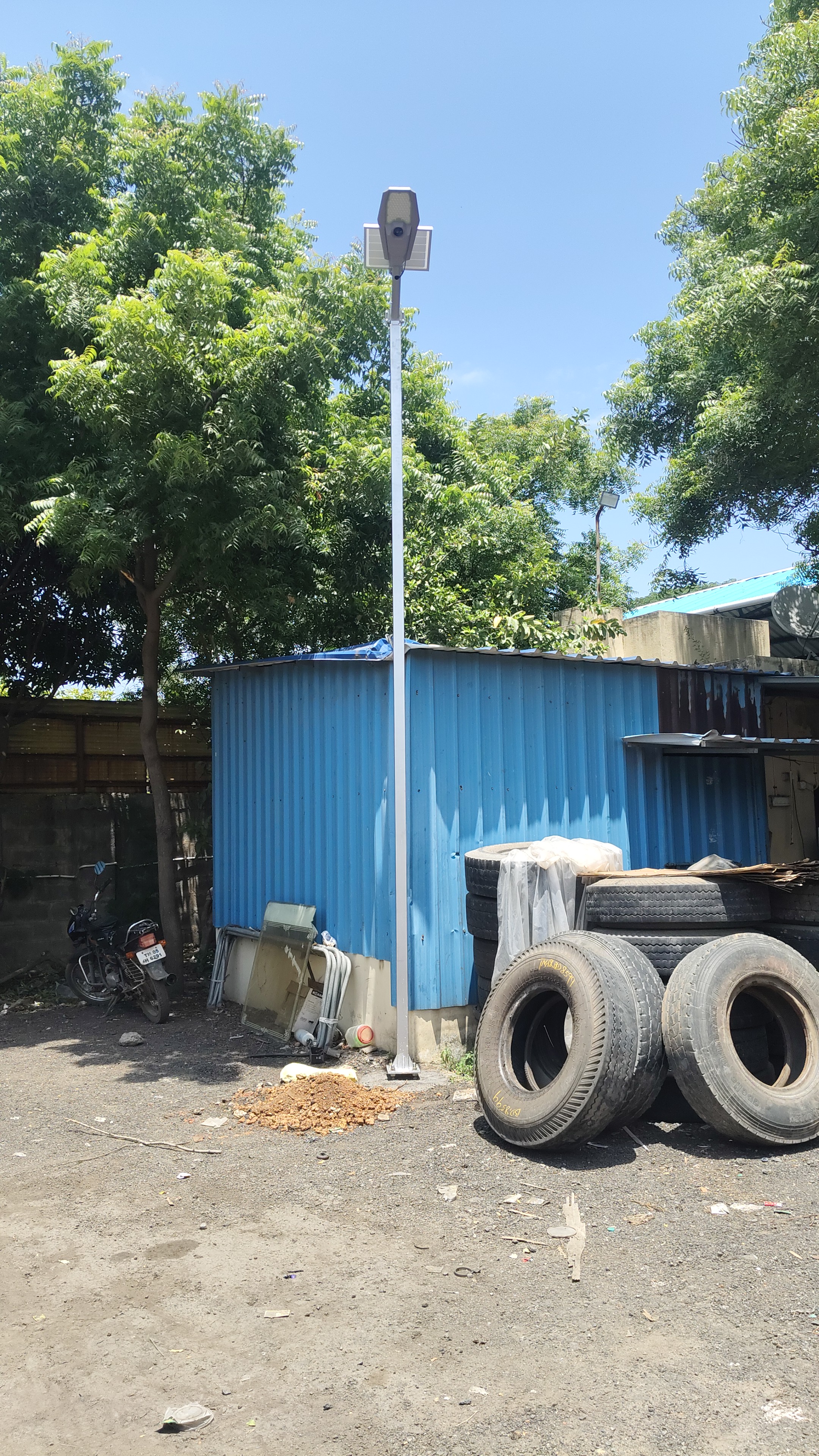 Solar street light