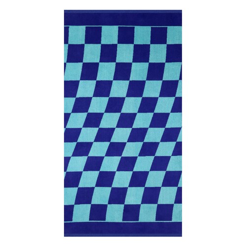 Beach BLUE ANGLE Velvet Towel 86x160cm Beach BLUE ANGLE Velvet Towel 86x160cm