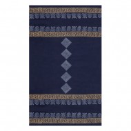 Peacock feathers Pareo Pom Pom finishing