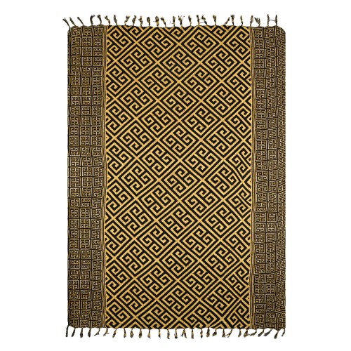 ΠΑΡΕΟ 28894 ΜΕΑΝΔΡΟΣ 115x185 ΚΡΟΣΣΙ 100% RAYON              120TEM/KBT