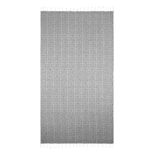 ΠΕΤΣΕΤΑ 29178 ΜΕΑΝΔΡΟΣ ΣΚ.ΓΚΡΙ ΧΑΜΑΜ 90x180cm(5Τ) 100%COTTON 350gr