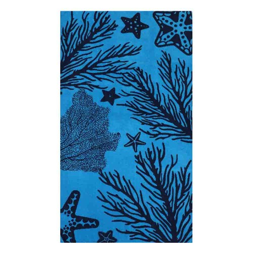 Beach Jacquard Velvet Towel 86x160cm