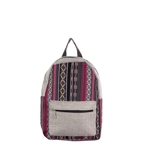 Backpack Ethnic 2 colors 35x26x10cm