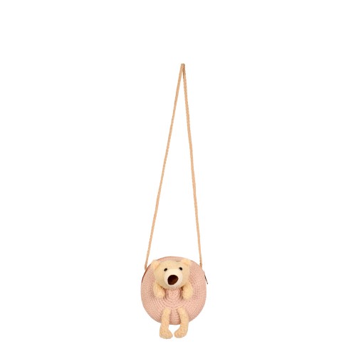 Straw Bag Kid Bear 4 colors
