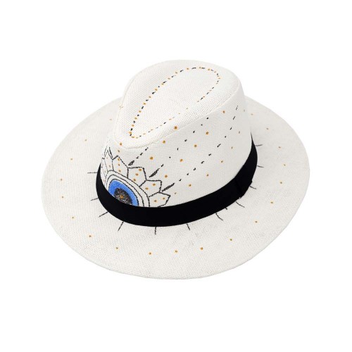 Straw hat 4 Designs 58cm Adjustable