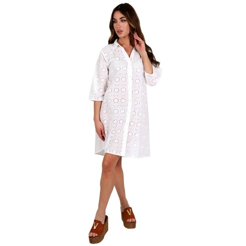 ΠΟΥΚΑΜΙΣΑ 30258 (12Τ)ΛΕΥΚΗ 100% ΒΑΜΒΑΚΙ ONE SIZE