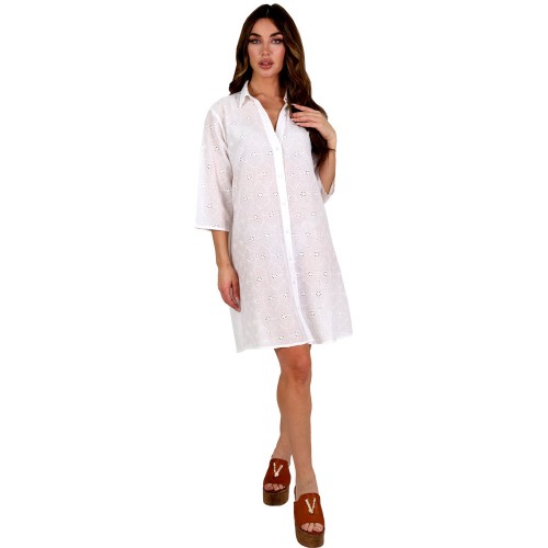 ΠΟΥΚΑΜΙΣΑ 30257 (12Τ)ΛΕΥΚΗ 100% ΒΑΜΒΑΚΙ ONE SIZE