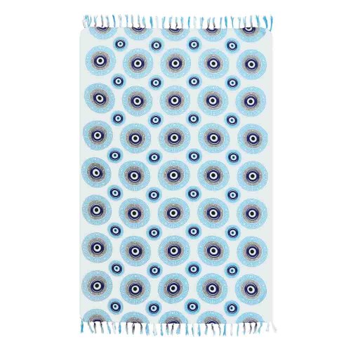 ΠΑΡΕΟ 30030 WHITE 185x115cm KΡΟΣΣΙ 100%RAYON  250GR