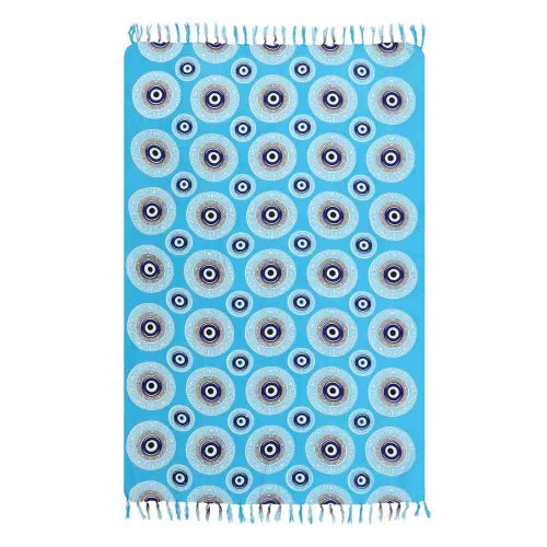 ΠΑΡΕΟ 30032 TURQUOISE 185x115cm KΡΟΣΣΙ 100%RAYON  250GR