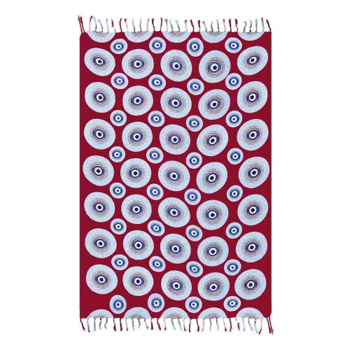 ΠΑΡΕΟ 30033 MAROON 185x115cm KΡΟΣΣΙ 100%RAYON  250GR