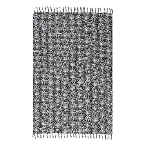 ΠΑΡΕΟ 30036 BLACK 185x115cm KΡΟΣΣΙ 100%RAYON  250GR