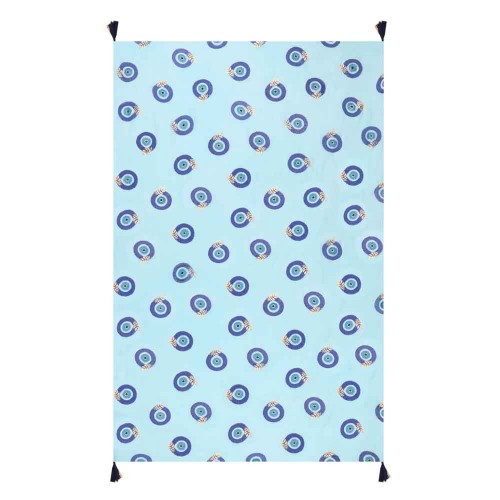 ΠΑΡΕΟ 30309 (5ΤΕΜ) ΜΑΤΙΑ ΓΑΛΑΖΙΟ 100x180cm 100%COTTON