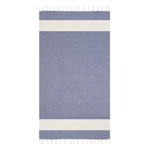 ΠΕΤΣΕΤΑ 29182 ΡΟΜΒ ΣΚ.ΜΠΛΕ ΧΑΜΑΜ 90x180cm(5Τ) 100%COTTON 350gr