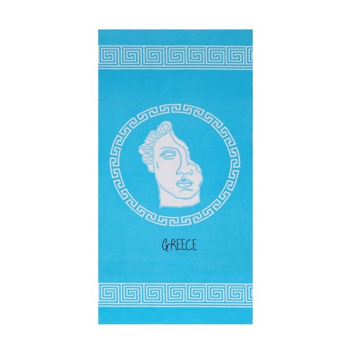 ΠΕΤΣΕΤΑ 202604/2151 ALEXANDER THE GREAT TURQUOISE 152x76cm 300gr GREECE ΠΕΤΣΕΤΑ 202604/2151 ALEXANDER THE GREAT TURQUOISE 152x76cm 300gr GREECE