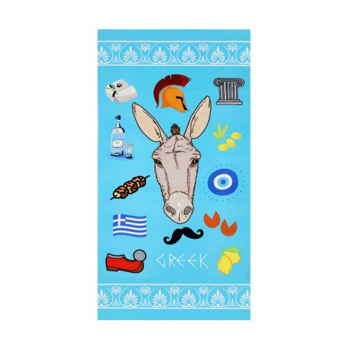 ΠΕΤΣΕΤΑ 2176 ΓΑΙΔΑΡΟΣ ΤΥΡΚΟΥΑΖ 152x76cm 300gr GREEK