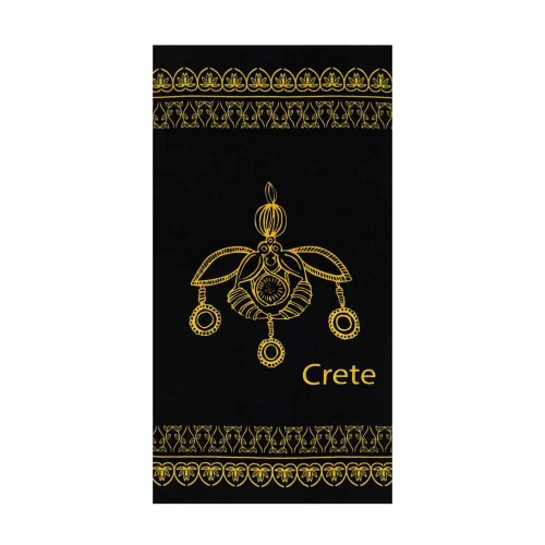 ΠΕΤΣΕΤΑ 2183 ΜΕΛΙΣΣΑ ΜΑΥΡΟ 152x76cm 300gr CRETE
