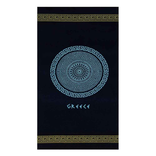 ΠΕΤΣΕΤΑ 4127 ΜΕΑΝΔΡΟΣ ΜΑΥΡΗ 86x160cm 590gr GREECE