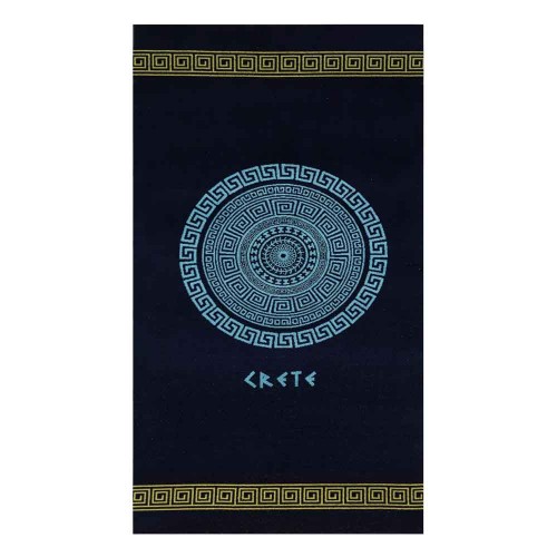 ΠΕΤΣΕΤΑ 4129 ΜΕΑΝΔΡΟΣ ΜΠΛΕ 86x160cm 590gr CRETE
