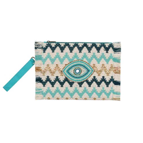 ΤΣΑΝΤΑ 30130/9709 MATI 32x25cm ΧΕΙΡΟΠΟΙΗΤΗ COTTON ΜΕ ΦΕΡΜΟΥΑΡ