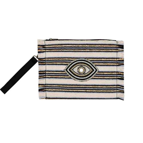 ΤΣΑΝΤΑ 30132/9917A MATI 31x25cm ΧΕΙΡΟΠΟΙΗΤΗ COTTON ΜΕ ΦΕΡΜΟΥΑΡ