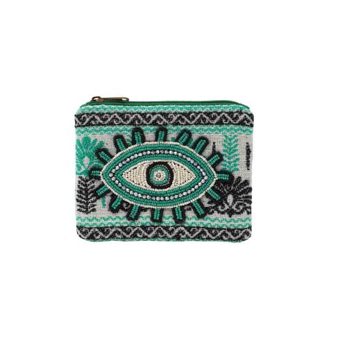 ΠΟΡΤΟΦΟΛΙ 30134/10113 MATI 16x14cm ΧΕΙΡΟΠΟΙΗΤΟ VISCOSE ΜΕ ΦΕΡΜΟΥΑΡ