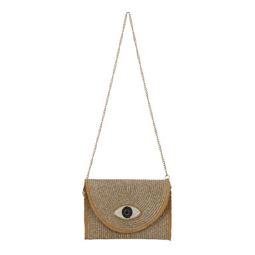 BAG MACRAME  3ΧΡ.  28x18cm