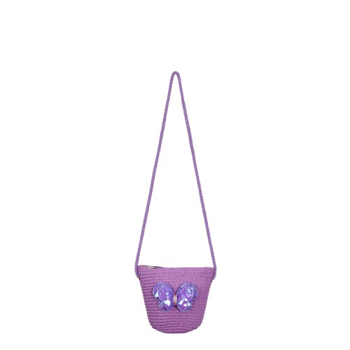 Straw Bag Kids Butterfly 4 colors