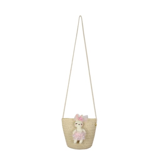 Straw Bag Kids Bunny 4 colors