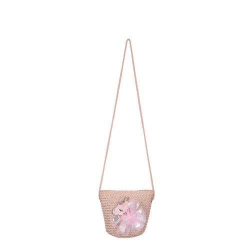 Straw Bag Kid Unicorn 4 colors Straw Bag Kid Unicorn 4 colors