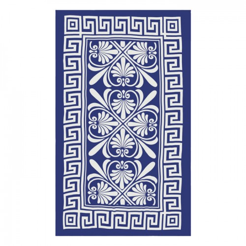 ΠΑΡΕΟ 102609 GRACE NAVY BLUE 185x115cm 100%RAYON 250GR