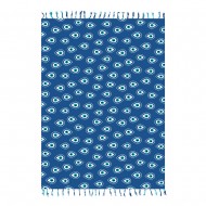 Pareo Georgia Greek Eye Aquablue