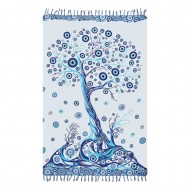 Pareo Greek Life Tree Aquablue