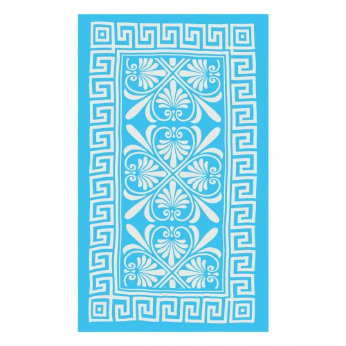 ΠΑΡΕΟ 102611 GRACE TURQUOISE 185x115cm 100%RAYON 250GR