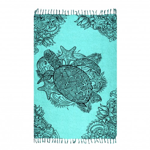 ΠΑΡΕΟ 102623 CARETTA BATIK GREEN 185x115cm ΚΡΟΣΣΙ 100%RAYON 250GR