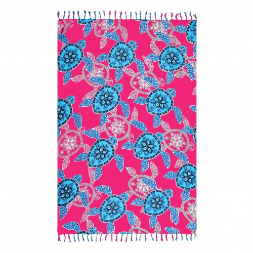 ΠΑΡΕΟ 102627 TORTUGA TRIBE FUCHSIA 185x115cm ΚΡΟΣΣΙ 100%RAYON 250GR