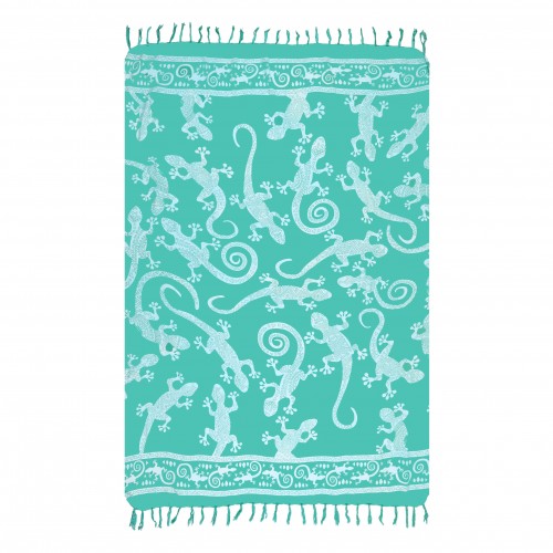 ΠΑΡΕΟ 102644 LIZARD MINT GREEN 185x115cm ΚΡΟΣΣΙ 100%RAYON 250GR