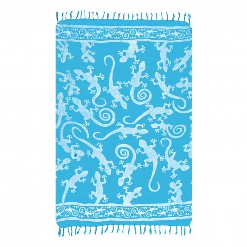 ΠΑΡΕΟ 102646 LIZARD TIRQUOISE 185x115cm ΚΡΟΣΣΙ 100%RAYON 250GR