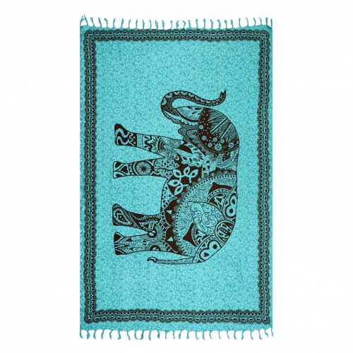 ΠΑΡΕΟ 102647 BOHO ELEPHANT 185x115cm ΚΡΟΣΣΙ 100%RAYON 250GR