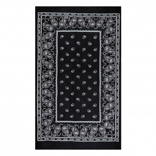 ΠΑΡΕΟ 102665 BLACK PAISLEY 185x115cm 100%RAYON 250GR
