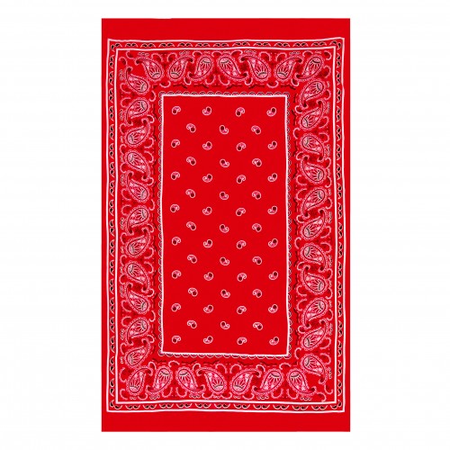 ΠΑΡΕΟ 102666 RED PAISLEY 185x115cm 100%RAYON 250GR