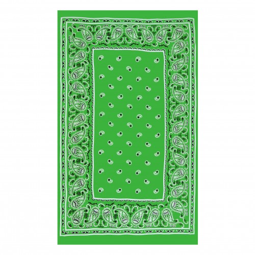 ΠΑΡΕΟ 102667 GREEN PAISLEY 185x115cm 100%RAYON 250GR