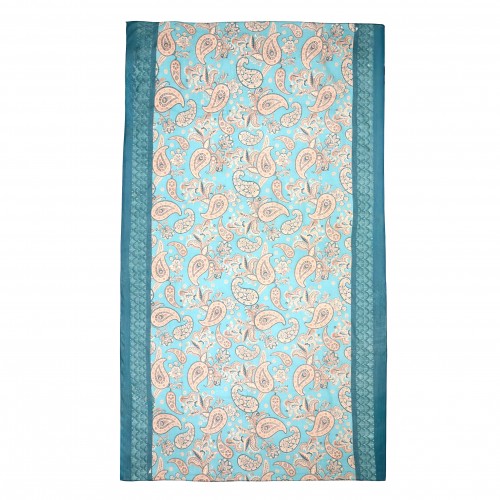 ΠΑΡΕΟ 102688 GREEN PAISLEY 100x180cm 100%COTTON ΠΑΡΕΟ 102688 GREEN PAISLEY 100x180cm 100%COTTON